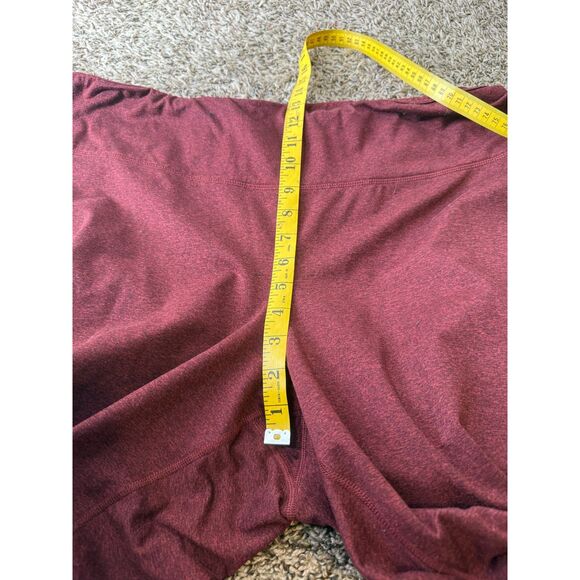 Old Navy Red High Ruse Flare Leggings Sz XXL Tall Athleisure Casual Comfort - Picture 8 of 9
